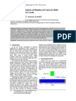 Computational Analysis of Reinforced Concrete Slabs Subjected to Impact Loads