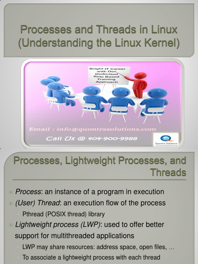 Process and Threads - Linux | PDF | Thread (Computing) | Linux
