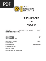 Download microcomputer and microprocessor by Bittu SN24362584 doc pdf