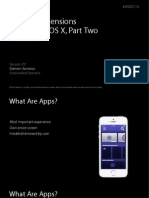 217 Creating Extensions For Ios and Os X Part 2 PDF