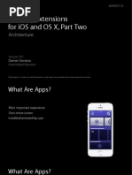 217 Creating Extensions For Ios and Os X Part 2 PDF