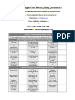 AdvanceAdvanced Suppy Chain Planning Sizing Questionnaire.docd Suppy Chain Planning Sizing Questionnaire