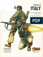 Bolt Action - Italian Army List