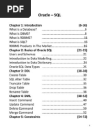Basic Oracle SQL Courseware