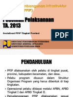 Pedoman Pelaksanaan PPIP 2013