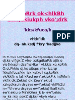 XQ - Korrk Ok HLKBH Ewy Ekiukph Vko' DRK: 'Kks/Kfuca/K