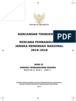 Rancangan Teknokratik RPJMN 2015-2019 Buku II Agenda Pembangunan Bidang Bagian A Bab I Bab II