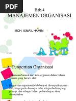 Download Bab-4 Manajemen Organisasi by m_ismail_hamim SN24365852 doc pdf