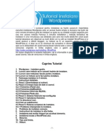 Download Tutorial instalare wordpresscarteameanet by cartigratuite SN24365896 doc pdf