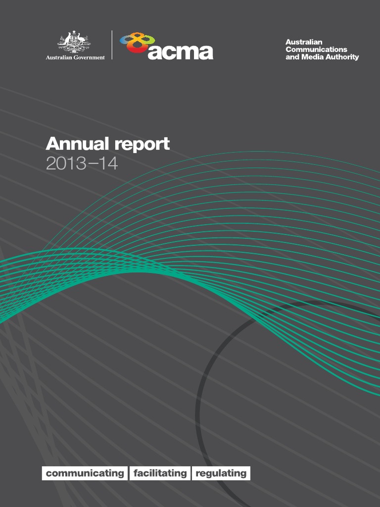 Australian Communications and Media Authority annual report Mobile Phones