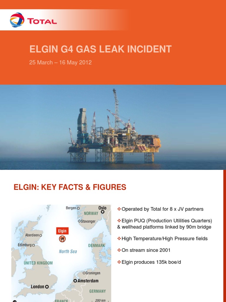 A Comprehensive Account of the Elgin G4 Gas Leak Incident from Discovery to Resolution PDF