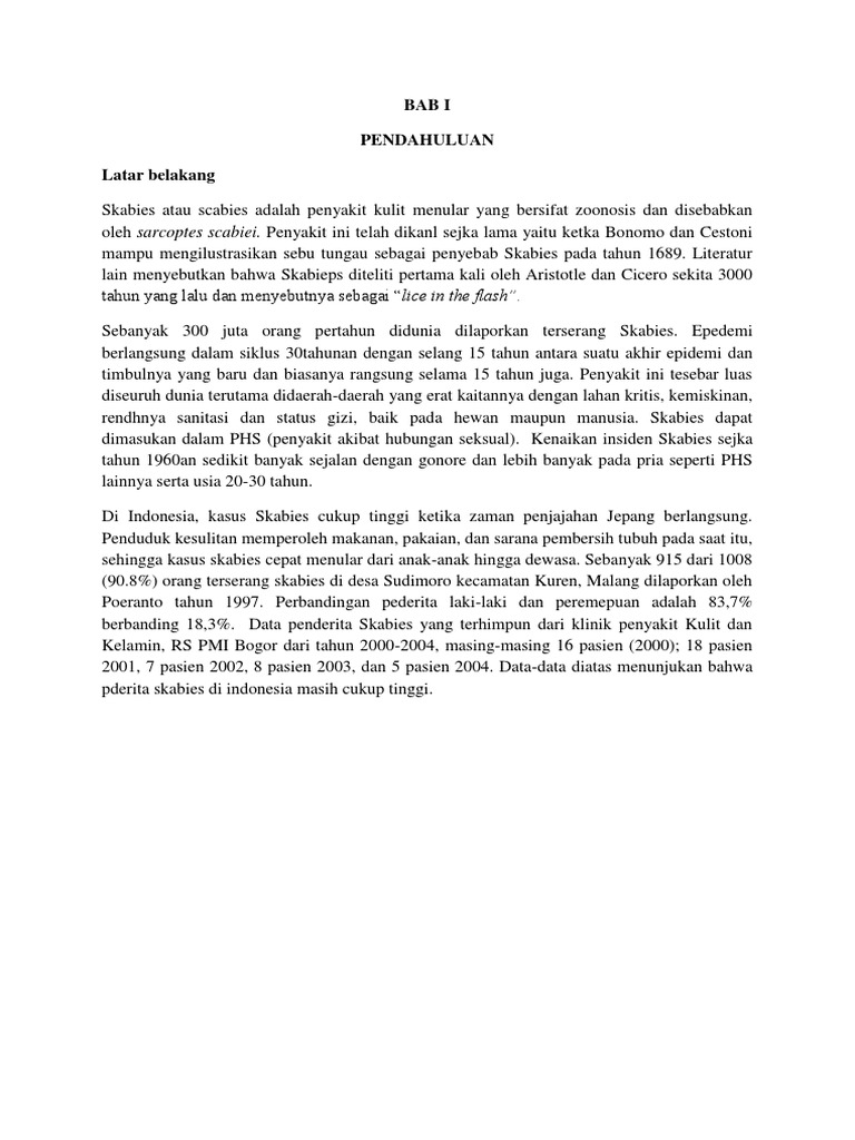 Skabies TR | PDF