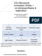 SCG - Photosynthesis - Respiration