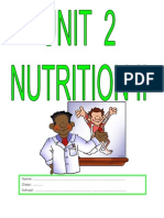 Unit 2 Nutrition II SCIENCE PDF