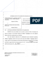Order Of Contempt And Order For Issuance Of Civil Bench Warrant
