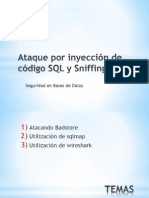 Ataque por inyección de código SQL y Sniffing.pdf