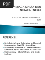 Download Neraca Massa Dan Neraca Energi by aneshse SN243674397 doc pdf