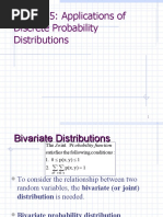 Lecture 5: Applications of Discrete Probability Distributions