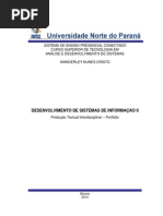 Portfolio Individual - Curso Superior de ADS - IV Semestre