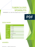 Tuberculosis Spondilitis
