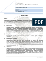 Trabajo Trimestral (LCL) Arroyo Claro, Fuente Serena 1º Eso (1º Trimestre) PDF