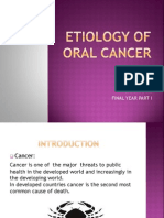 Etiology of Oral Cancer