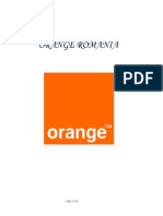 Analiza Swot A Organizatiei Orange Romania
