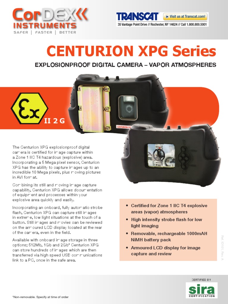 Centurion XPG Series: Instruments | PDF | Image Resolution | Battery ...