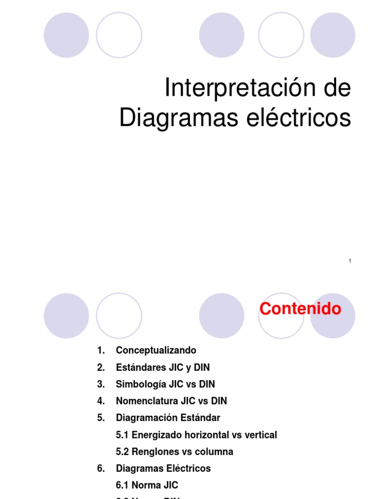 Interpretación de Diagramas Eléctricos | PDF | Corriente alterna |  Corriente eléctrica