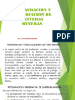 Restauracion y Remediacion de Canteras Mineras PDF