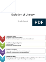 Evolution of Literacy