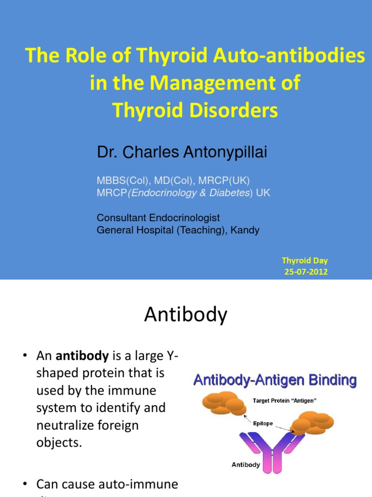 Thyroid Antibodies PDF Hyperthyroidism Thyroid