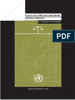 Manual de Los Recursos de La OMS Sobre Salud Mental, Derechos Humanos y Legislación PDF
