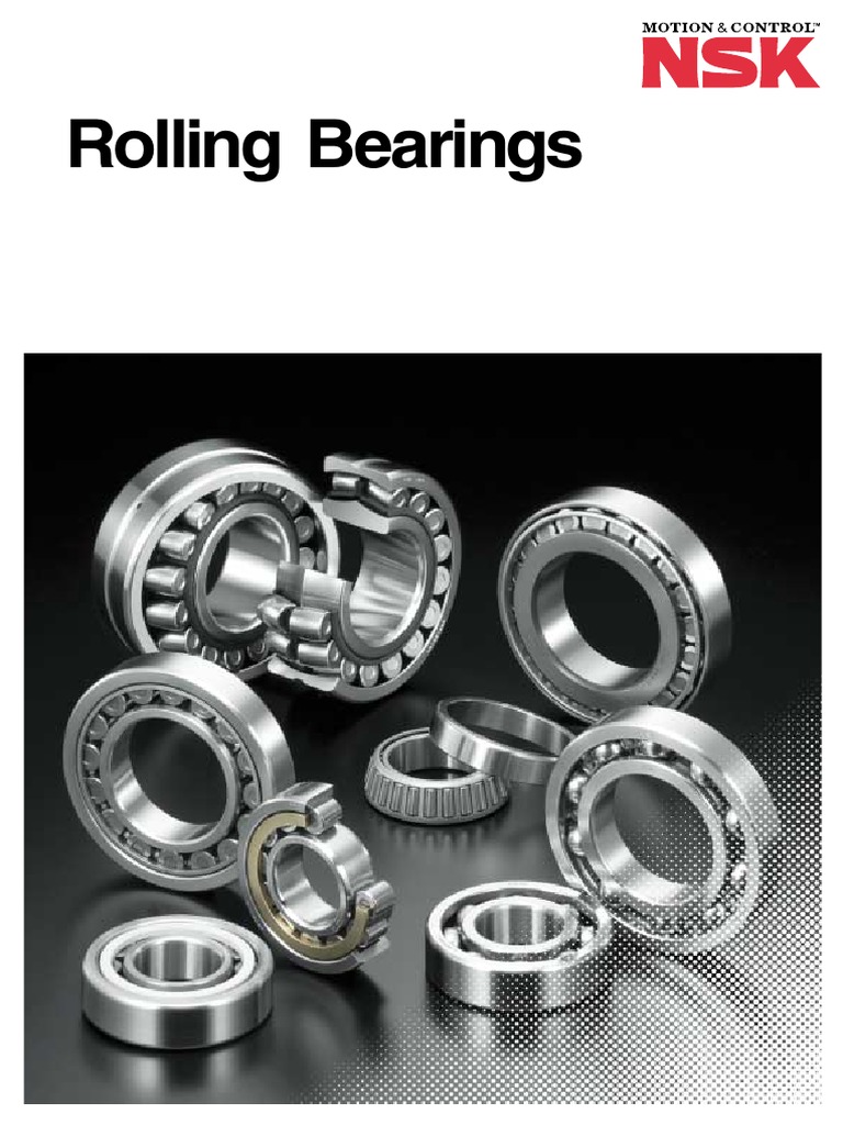 NSK Rolling Bearing Catalog.pdf Bearing (Mechanical) Machines