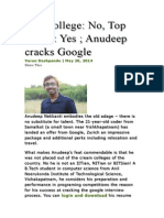 Anudeep 1.45 CR Google