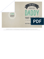 Tinyme Fathers Day Printable Book