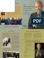 John Payton Appellate and Supreme Court Advocacy Fellowship Brochure