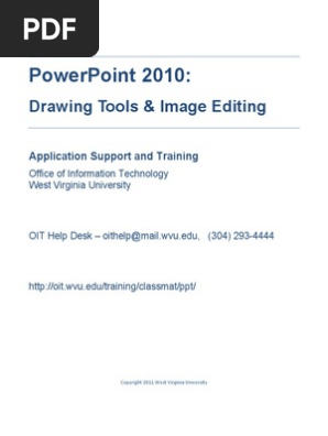 Drawingtools Ppt2010 Microsoft Power Point Image Editing