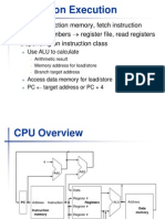 Instruction Execution CPU Overview Logic Design Basics Building a Datapath
