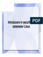 01 Introducere in Securitatea Sistemelor Linux