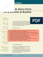 Programa de Ahorro Previo en La Provincia de Mendoza PDF