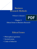 BRM 3 - Ethical Issues in Business Research