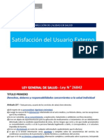 Satisfacción Del Usuario Externo PDF