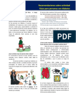 Ejercicio en Diabetes PDF