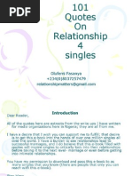 Download 101 Quotes on Relationship 4 Singles  by olufemi fasanya SN24373615 doc pdf