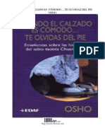 Osho-cuando El Calzado Es Comodo Te Olvidas Del Pie