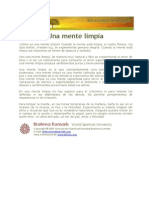 Una Mente Limpia PDF