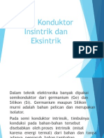 Semi Konduktor Insintrik Dan Eksintrik