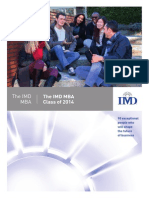 IMD MBA Class Profiles