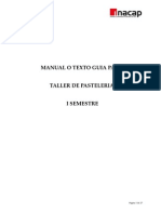 HM0522 Manual o Texto Guia Taller de Pasteleria I